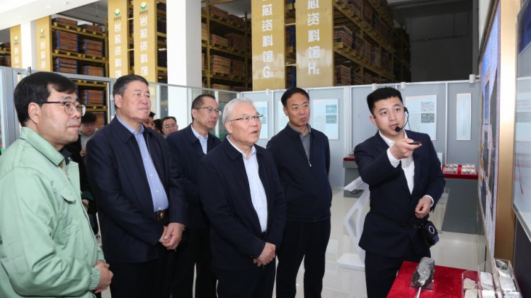 全國政協常委、省政協副主席尚勛武蒞臨金徽股份調研綠色礦山建設工作